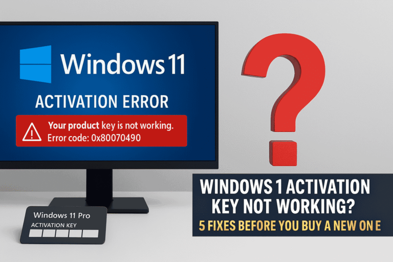 Window 11 Key Error Code Windows 11 Activation Key Not Working? 5 Fixes Before You Buy a New One ...