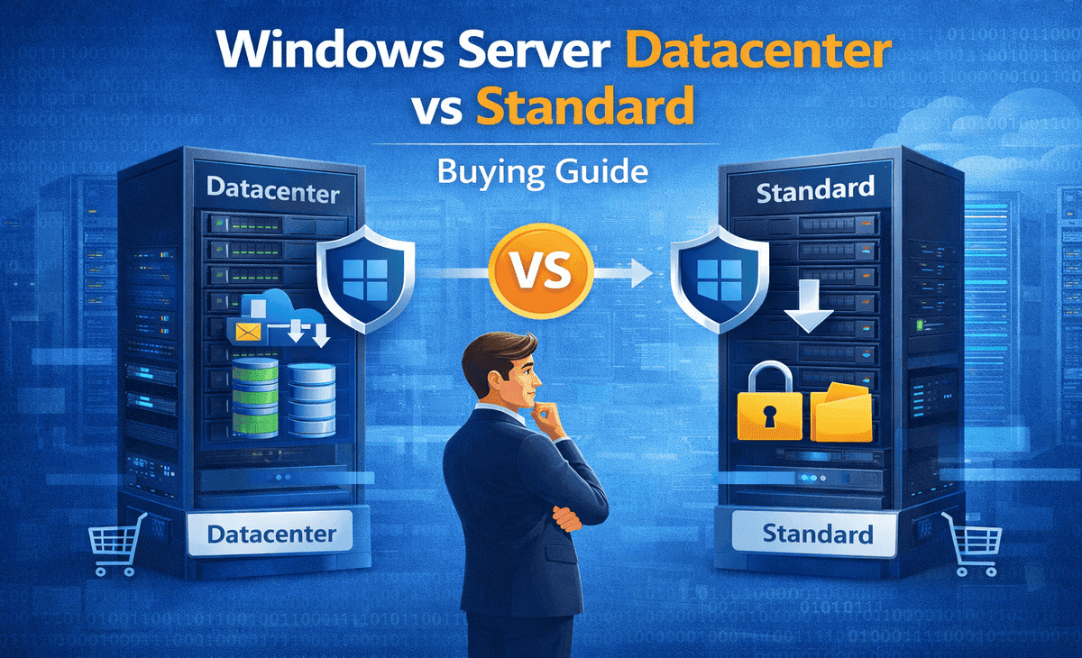 Windows Server Datacenter vs Standard: 2026 Buying Guide