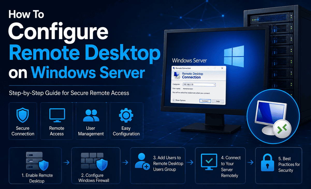 How To Configure Remote Desktop on Windows Server