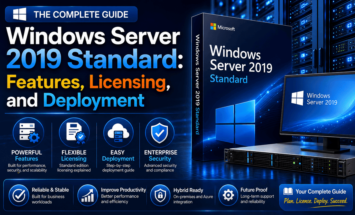 Windows Server 2019 Standard: The Complete Guide to Features, Licensing, and Deployment (2026 Updated)