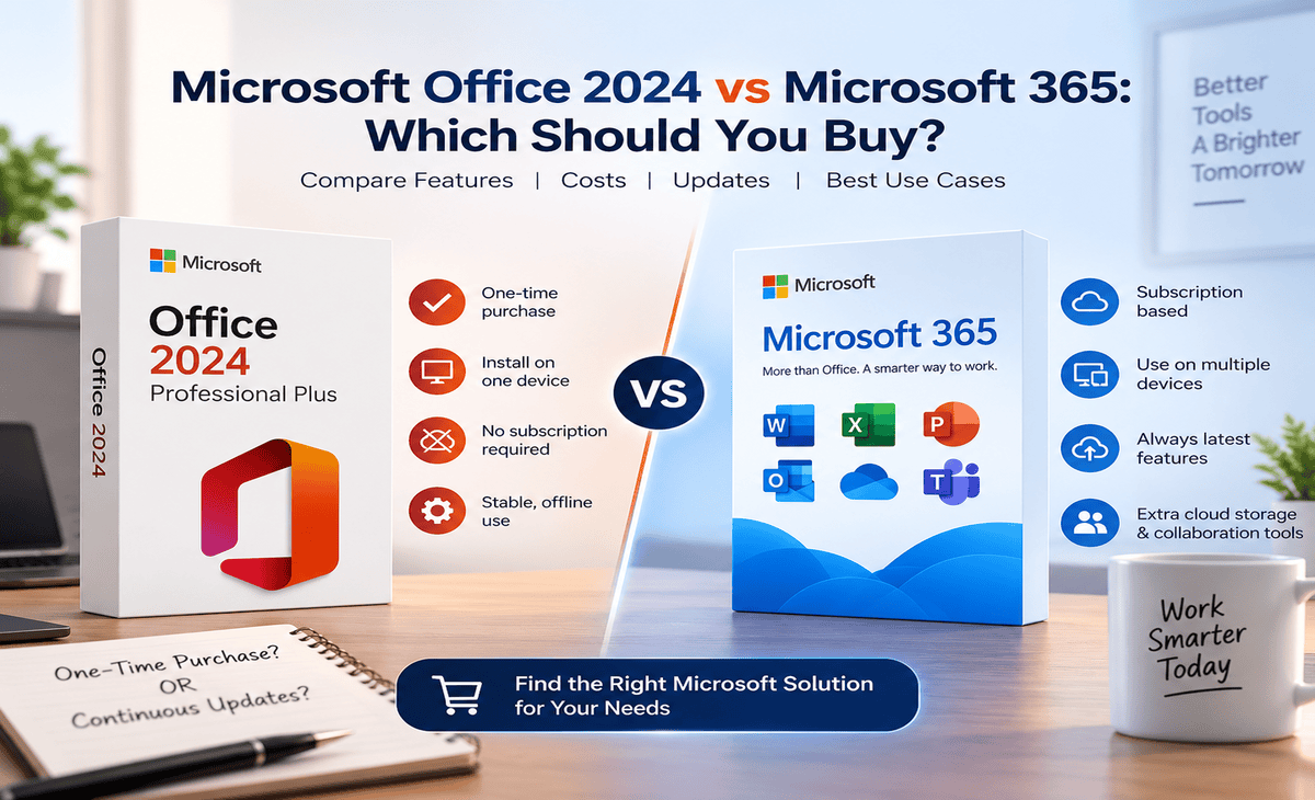 Microsoft Office 2024 vs Microsoft 365: Which Should You Buy?