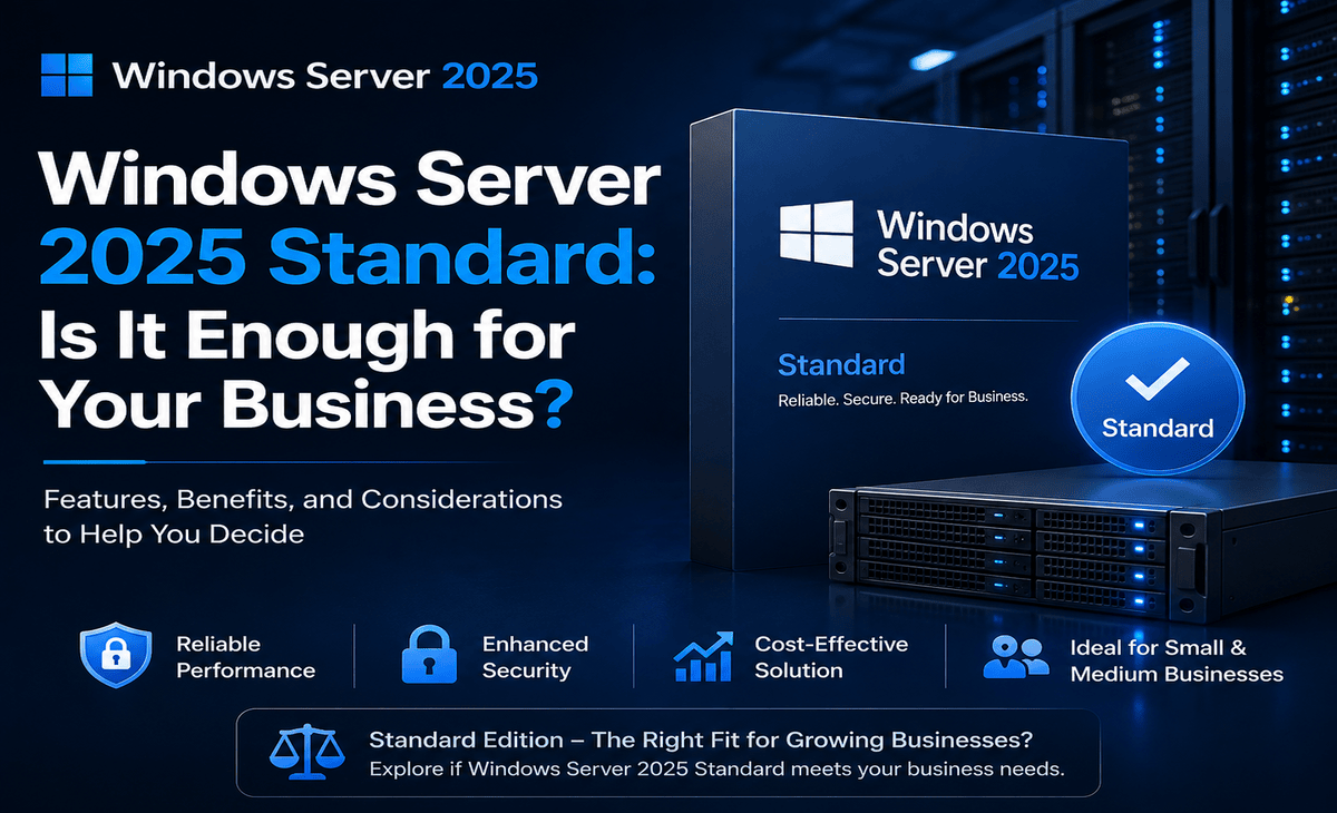 Windows Server 2025 Standard: Is It Enough for Your Business?